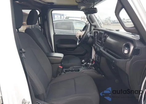 2018 Jeep Wrangler Unlimited Sport S 4X4 из США, поврежденный, VIN 1C4HJXDGXJW138238